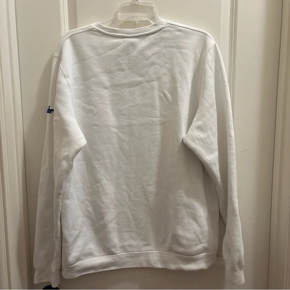Men's Nike White Dallas Cowboys Gridiron Classics Athletic Pullover Sweatshirt L